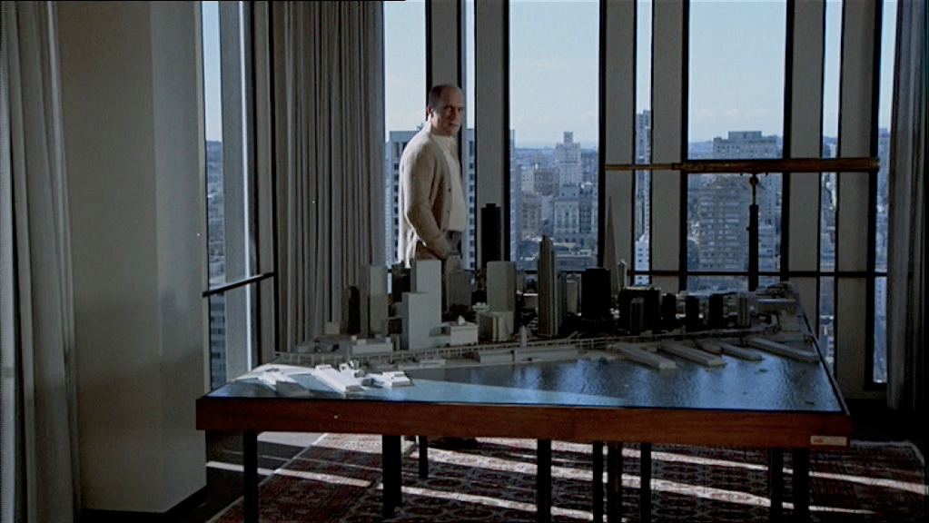 Figure 6: The SF skyline and waterfront modeled in the Director's office