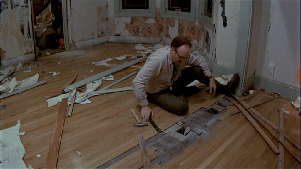 Figure 11: Caul's destruction of his own apartment