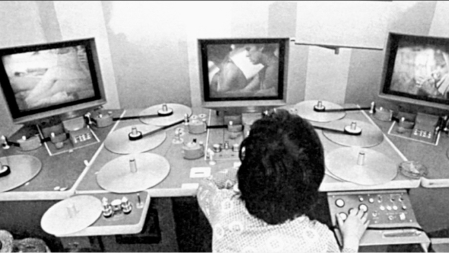 Figure 20: Editing in progress, American Zoetrope